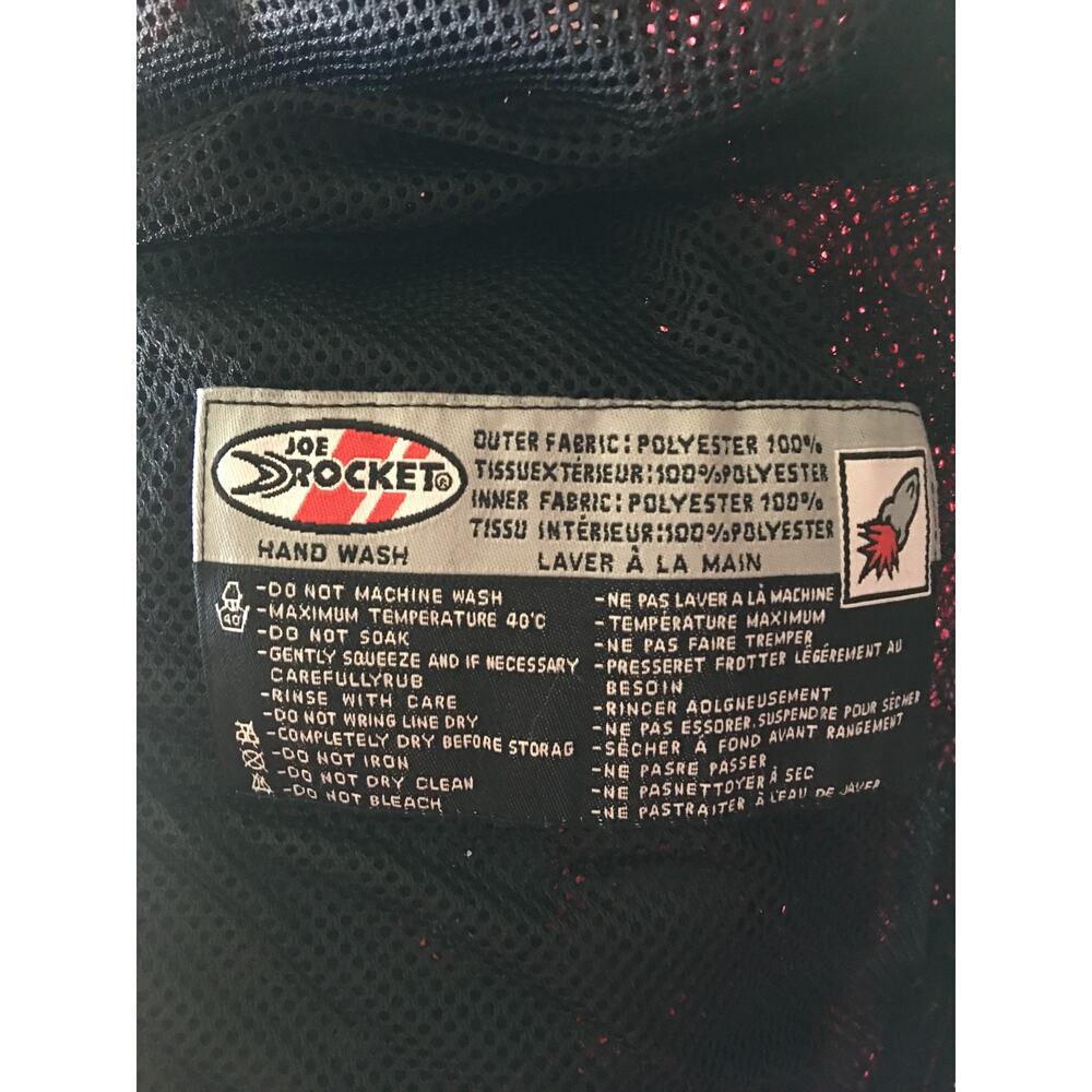 Joe Rocket Cleo Mesh Motorcycle Jacket - Women Large Wine - Picture 3 of 9